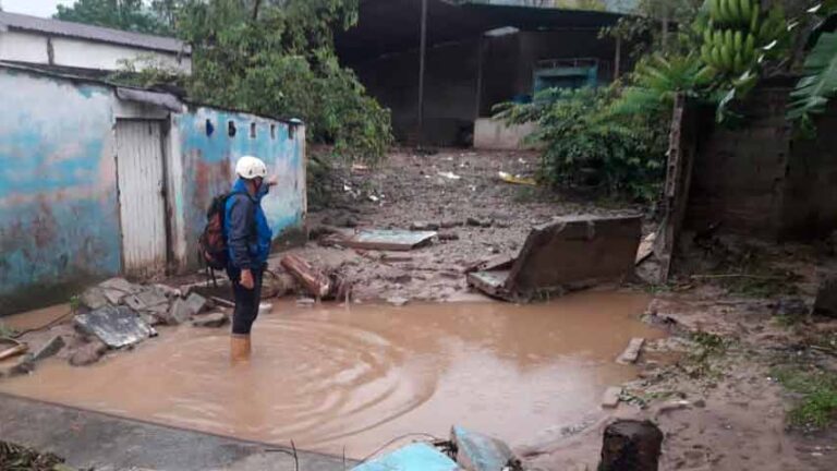 347 viviendas y más de mil personas afectadas en Mérida por lluvias