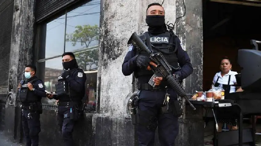 Más de 8 mil pandilleros capturados en El Salvador