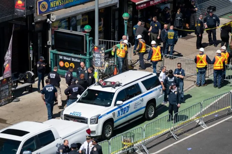 23 heridos en tiroteo en el metro de Nueva York