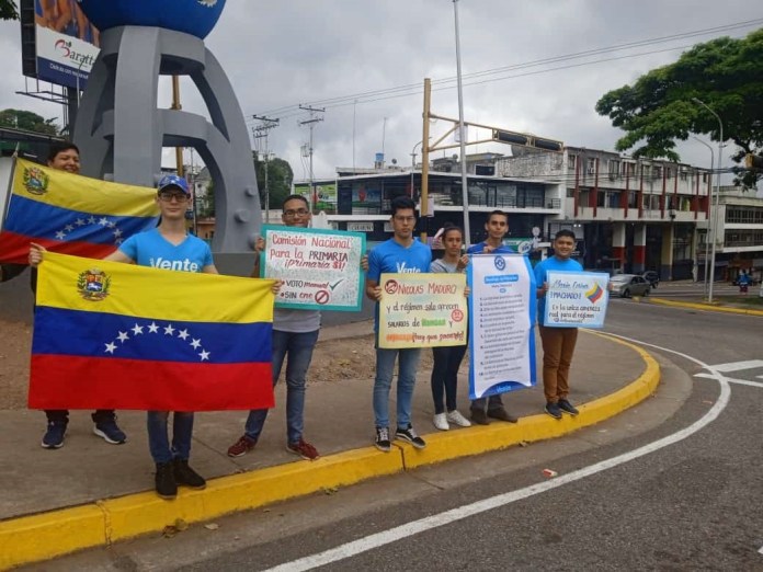 Vente Venezuela celebró en las calles Día de la Juventud