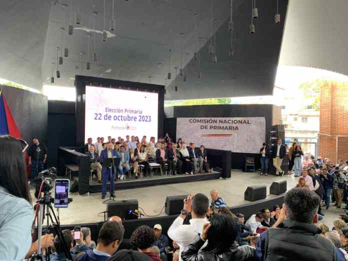 La oposición elegirá el 22 de octubre su candidato a las presidenciales