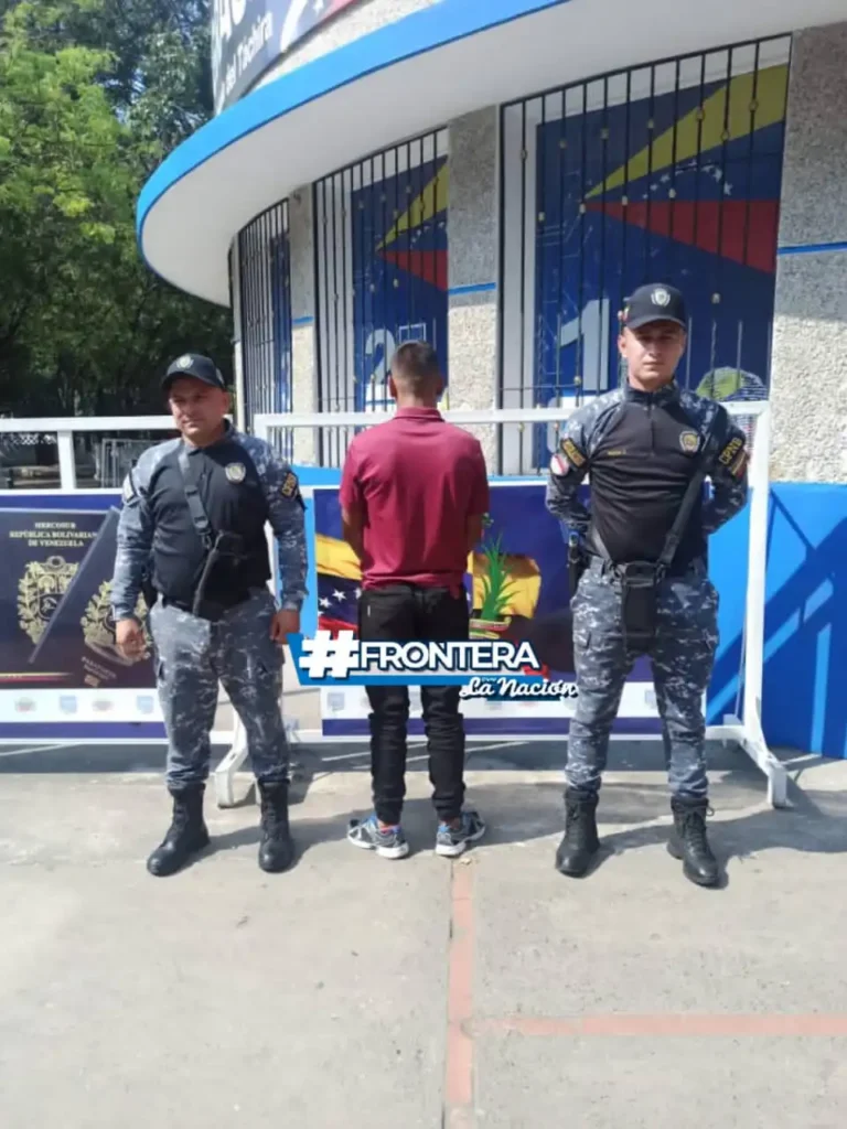Capturan en el puente Simón Bolívar a hombre solicitado por homicidio
