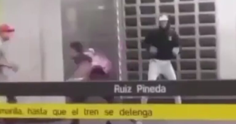 El video que causa indignación en redes sociales sobre un suceso en el Metro de Caracas