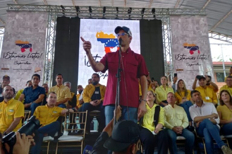 Henrique Capriles: El pueblo sabiamente elegirá a su candidato