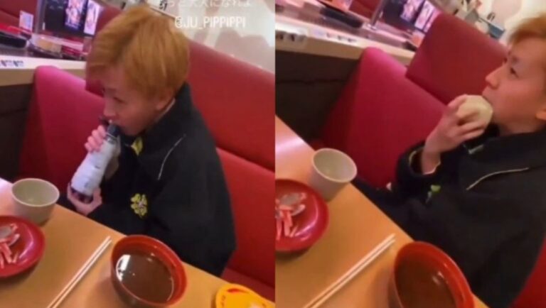 Arrestan en Japón a tres jóvenes por hacer bromas pesadas en restaurantes de sushi