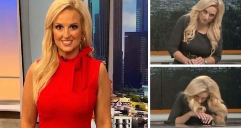 Periodista sufrió desmayo cuando se disponía a dar pronóstico del tiempo en tv en vivo
