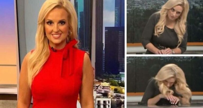 Periodista sufrió desmayo cuando se disponía a dar pronóstico del tiempo en tv en vivo