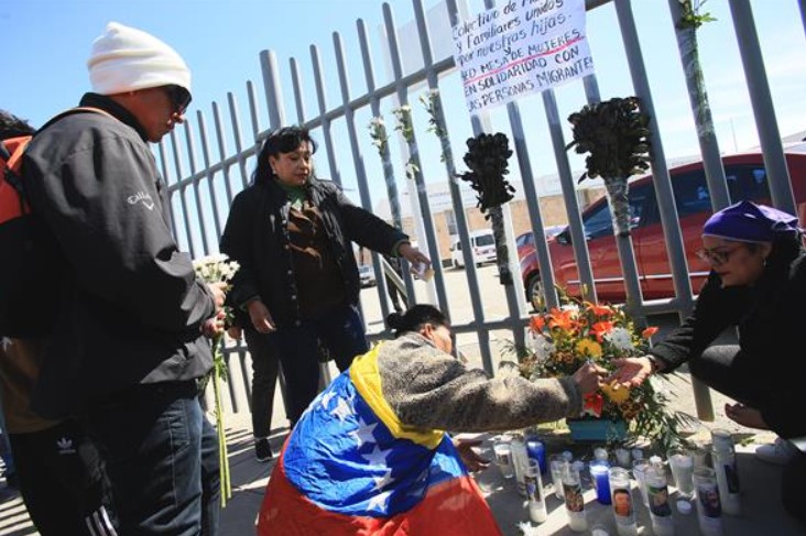 13 venezolanos entre las víctimas del incendio en centro migratorio de Ciudad Juárez