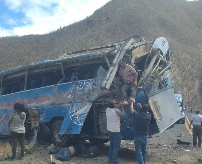 Migrantes venezolanos entre las víctimas fatales del accidente de autobús en México