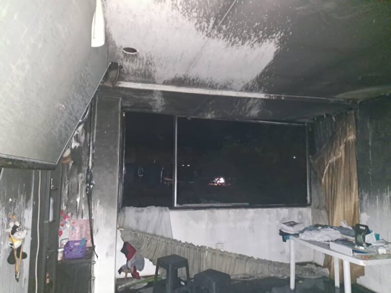 Controlan incendio en vivienda de San Antonio del Táchira
