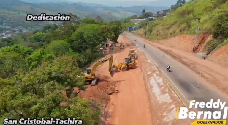 Trabajos en la Marginal del Torbes tienen 80% de ejecución