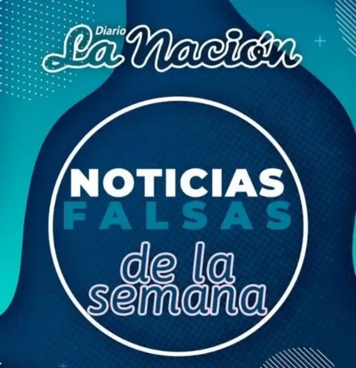 Noticias falsas de la semana