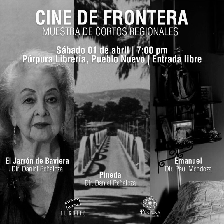 Muestra de cortos regionales  para vernos como frontera