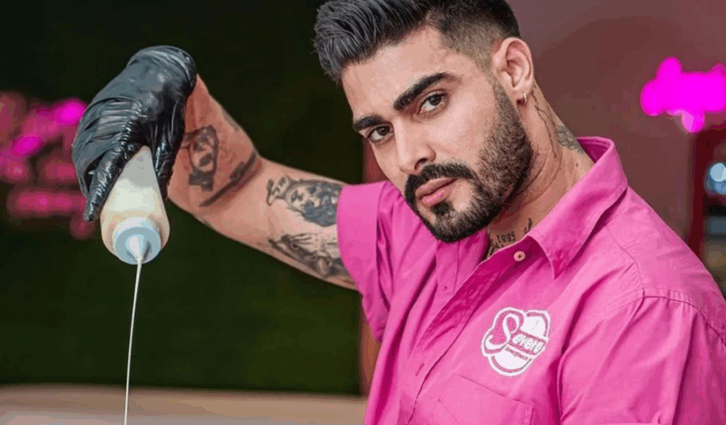 El "Sinvergüenza" de la tienda de waffles en Colombia: el modelo venezolano Ray Cabrera que ha conquistado las redes sociales