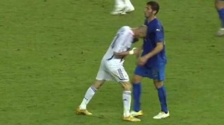 Hecho de violencia en el fútbol argentino revive el recordado cabezazo de Zidane