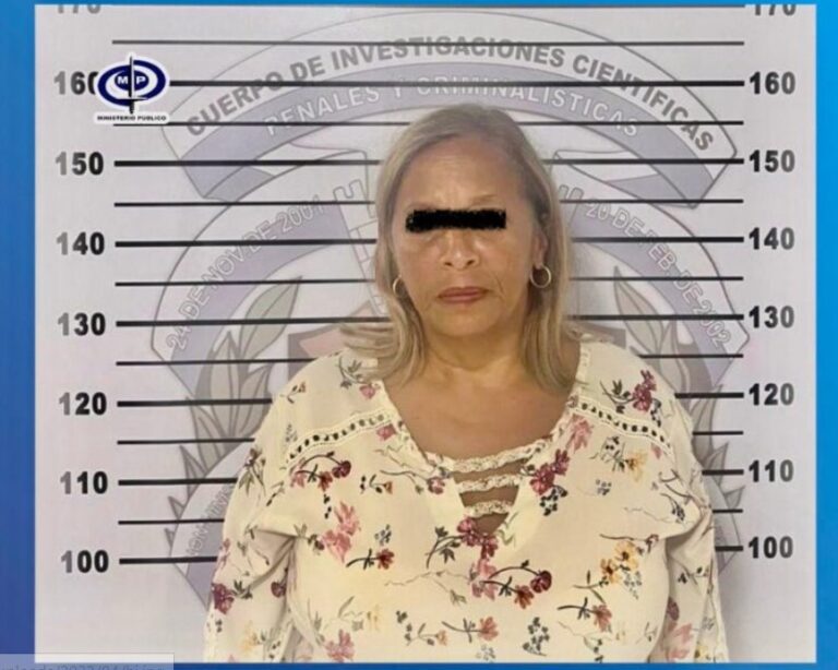 Exdirectora del Ministerio Público detenida cuando cobraba 16 mil dólares por gestionar desalojo de una vivienda