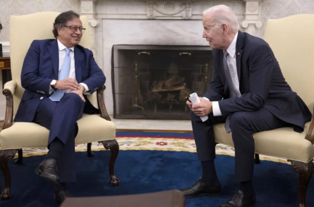 Petro propone a Biden impulsar el cronograma electoral y una desactivación paulatina de las sanciones en Venezuela.