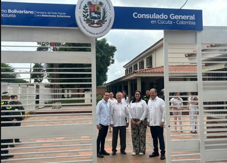 Consulado de Venezuela en Cúcuta reabre sus puertas tras restablecimiento de relaciones bilaterales