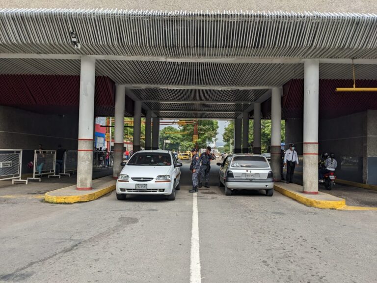 Así luce este jueves la aduana principal de San Antonio del Táchira