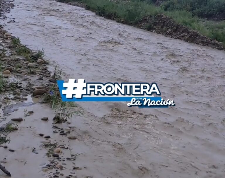 Así se encuentra el río Táchira tras lluvias de las últimas horas