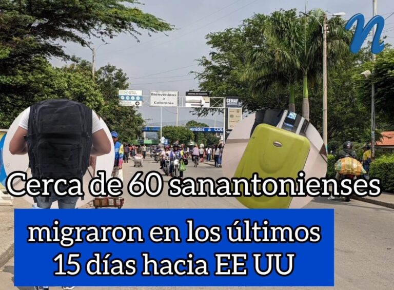 Cerca de 60 sanantonienses migraron en los últimos 15 días hacia EE UU