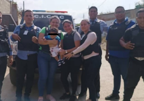 Rescatan sano y salvo a bebé de siete meses secuestrado hace una semana