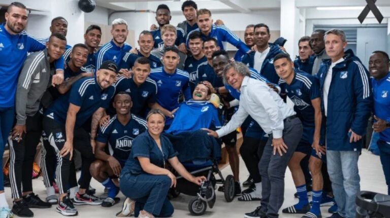 El gesto del equipo Millonarios con un hincha horas antes de recibir la eutanasia