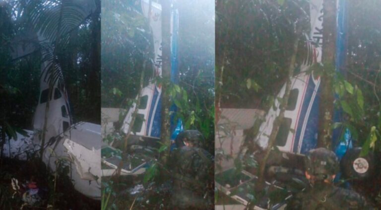 Rescatan sanos y salvos a los cuatro niños perdidos en la selva colombiana desde el 1° de mayo