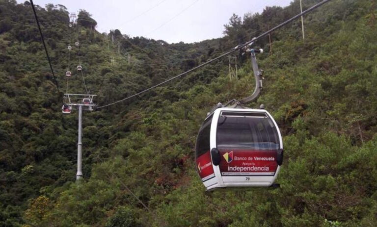 Teleférico Caracas – La Guaira estaría listo para finales de 2026