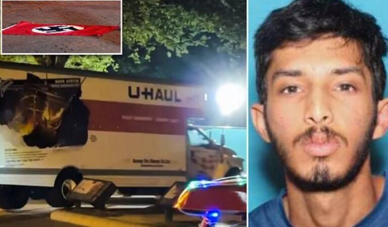 Joven de 19 años fue arrestado por estrellar de manera intencional un camión contra la Casa Blanca