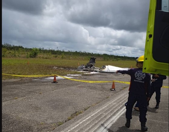 Dos muertos en accidente aéreo en Maturín