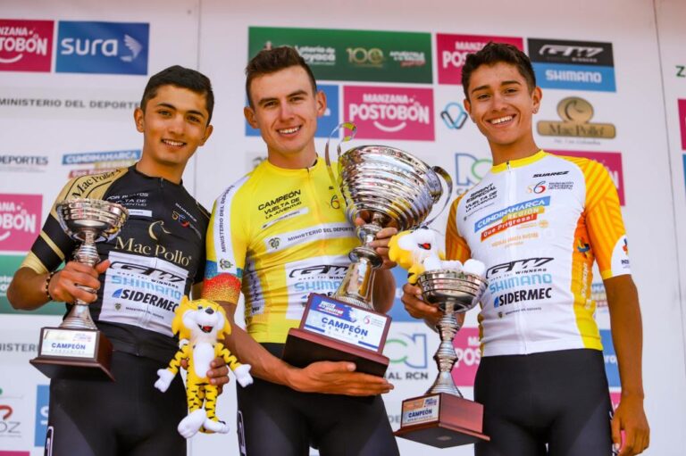 Arrase del GW Shimano Sidermec en Vuelta de la Juventud colombiana