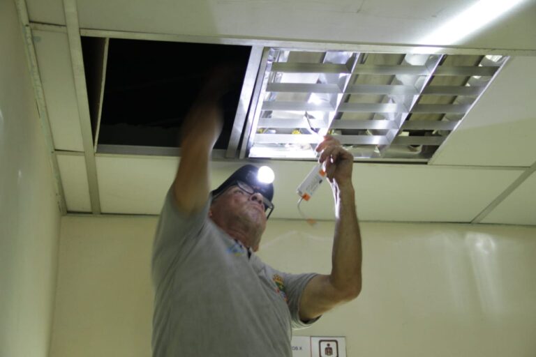 Recuperan iluminación en el CDI Táriba