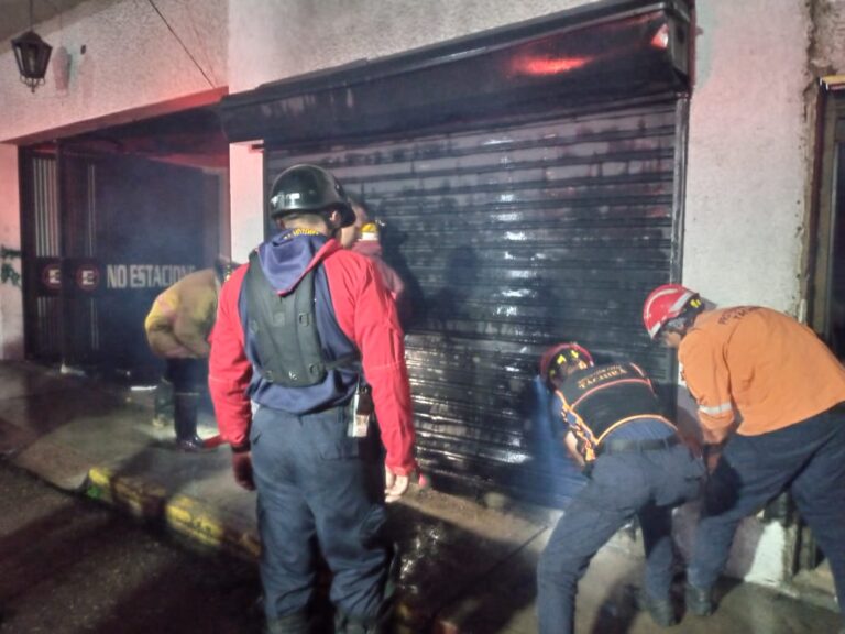 Conato de incendio en un salón de belleza de San Cristóbal