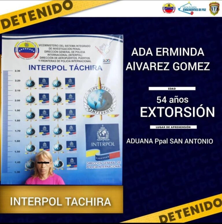 Detenida en la aduana de San Antonio por extorsión