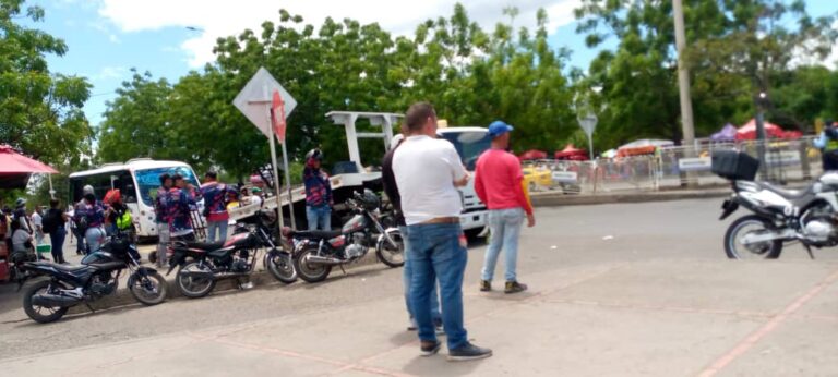 Intenso operativo de tránsito en La Parada