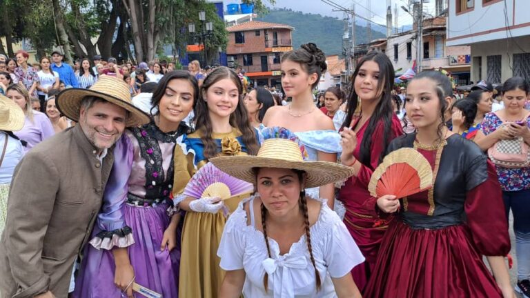 El pueblo revivió el paso de Bolívar por La Grita