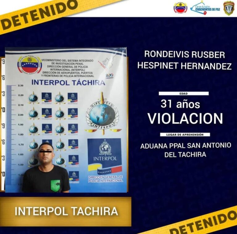 Capturan en San Antonio a hombre solicitado por violación