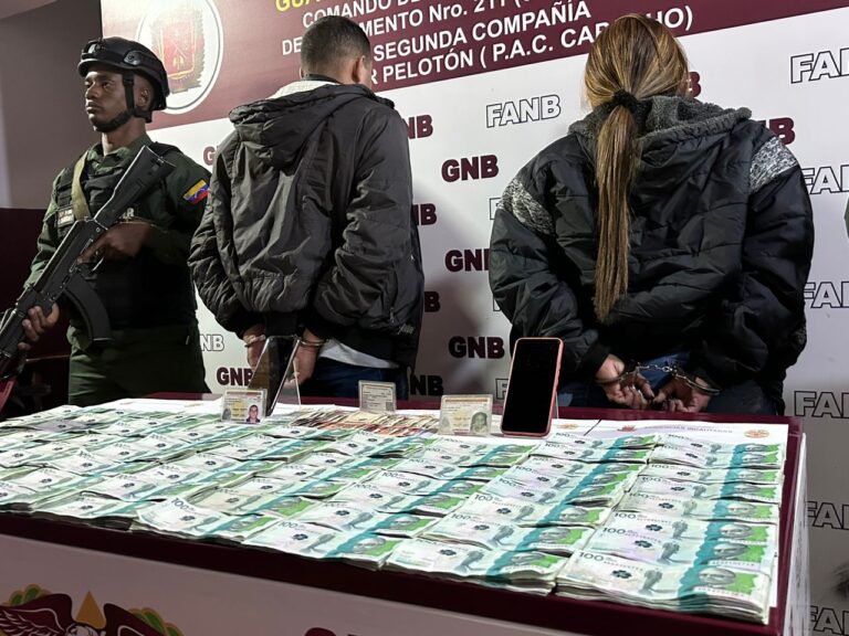 Cayeron “Los Cambistas” en Capacho con más de 147 millones de pesos
