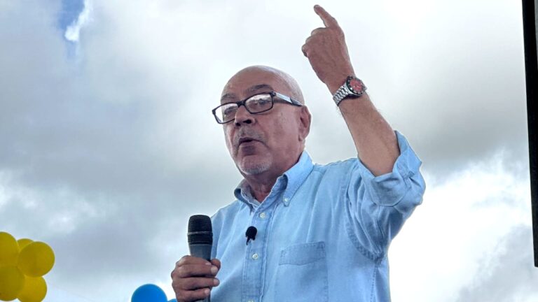 Caleca: mi primera decisión como presidente será decretar el estado emergencia nacional