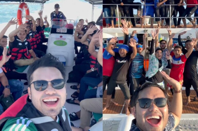 Jefe cerró su empresa por una semana y se llevó a los empleados de vacaciones