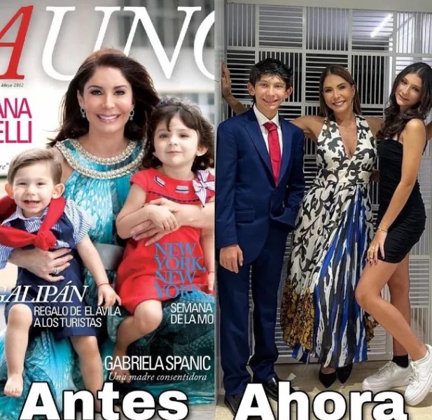 A 14 años de estrenarse como mamá, Viviana Gibelli muestra a sus hijos en la actualidad