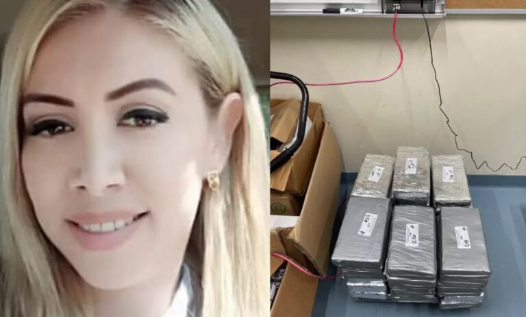 Política mexicana fue detenida en EE.UU. con 42 kilos de cocaína