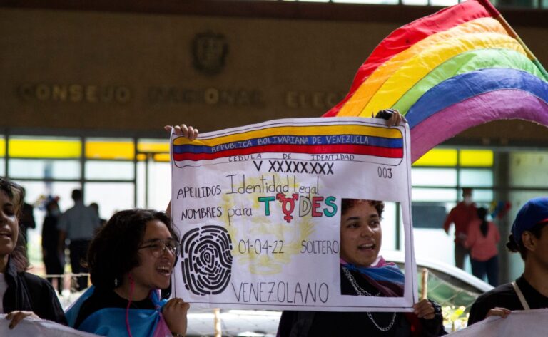 Persiste lucha por derecho a la identidad de la comunidad LGBTIQ+ en Venezuela
