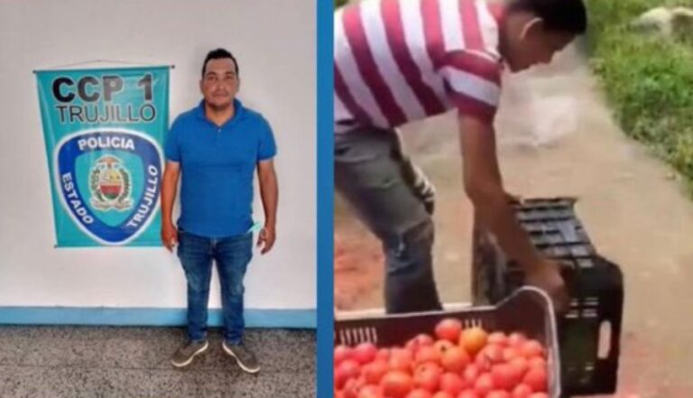 En menos de 72 horas fue detenido otro agricultor por botar cosecha a un río