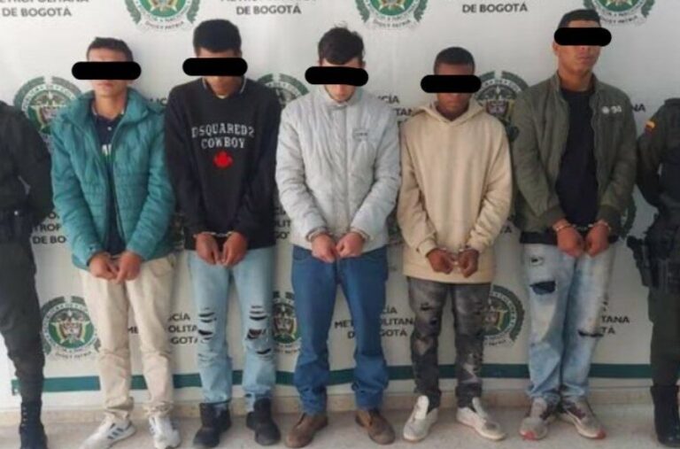 Desmantelan célula del ‘Tren de Aragua’ en Bogotá