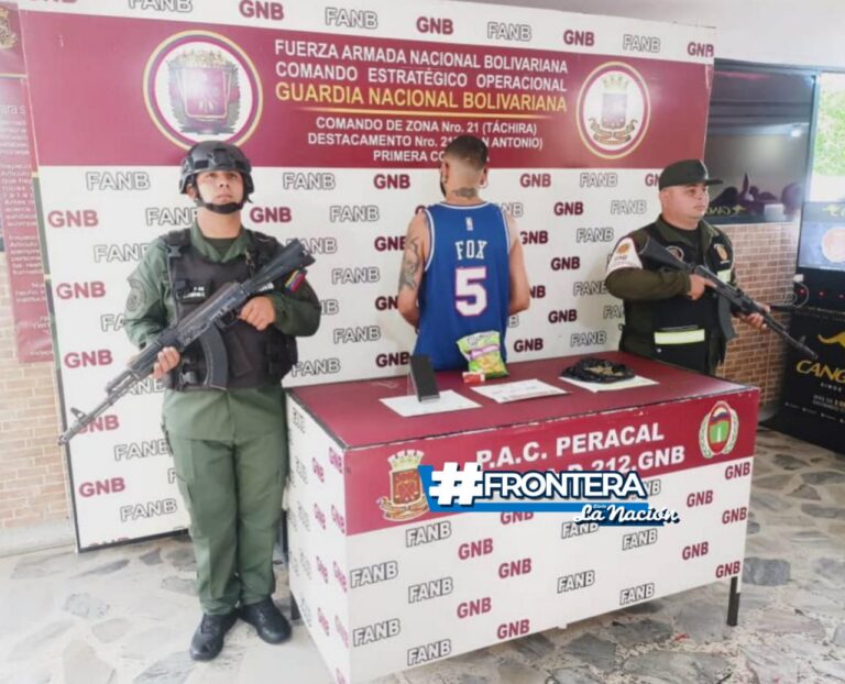 Capturado en Peracal por llevar marihuana y cocaína ocultas en un paquete de chucherías