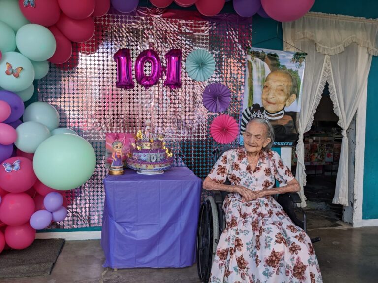 La matriarca de la frontera arribó a los 101 años de vida