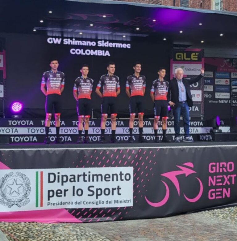 El GW Shimano Sidermec por Suramérica en el Giro de Italia Next Gen 2023