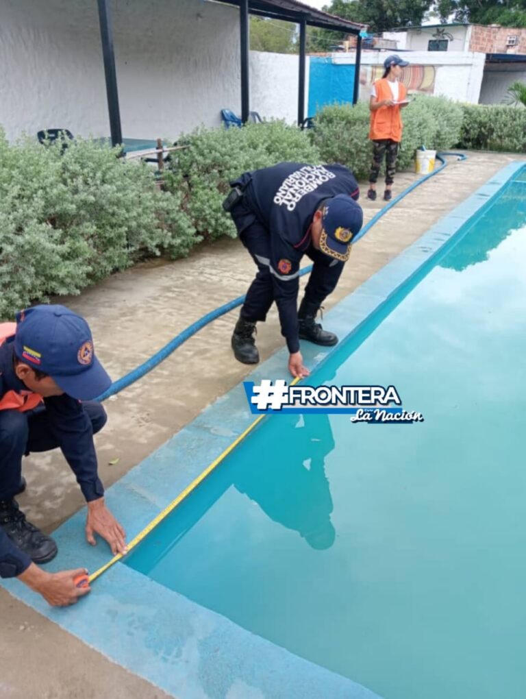 Realizan inspección en piscina donde murió niño de 11 años por inmersión en Tienditas